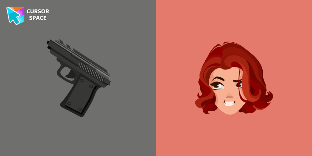 Black Widow cursor pack