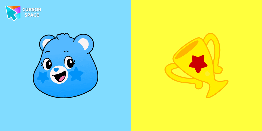 Champ Bear cursor pack